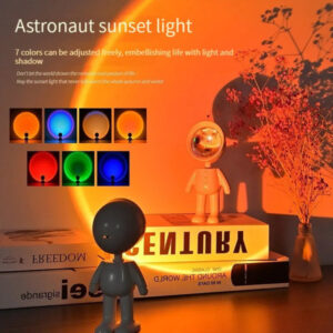 astranaut sunset lamp
