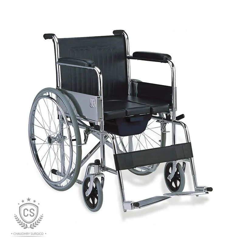 Wheelchair Commode Folding Manual 608